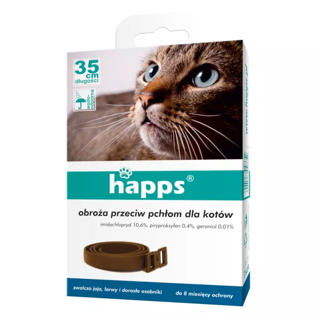 Collar Against Fleas & Ticks Cat / Dogs Puppy Waterproof Odorless up to 8 Months