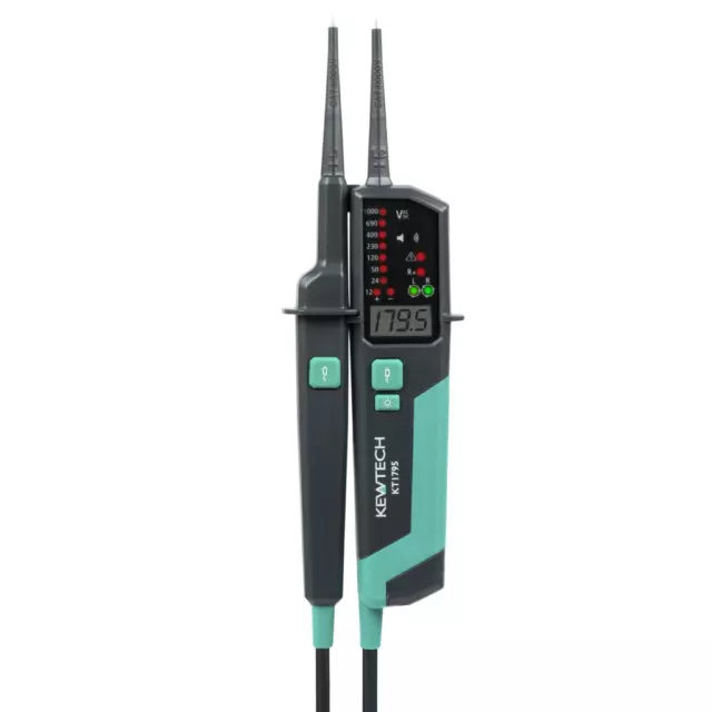 KT1795 Two Pole Voltage & Continuity Tester with Two Year No Quibble Warranty