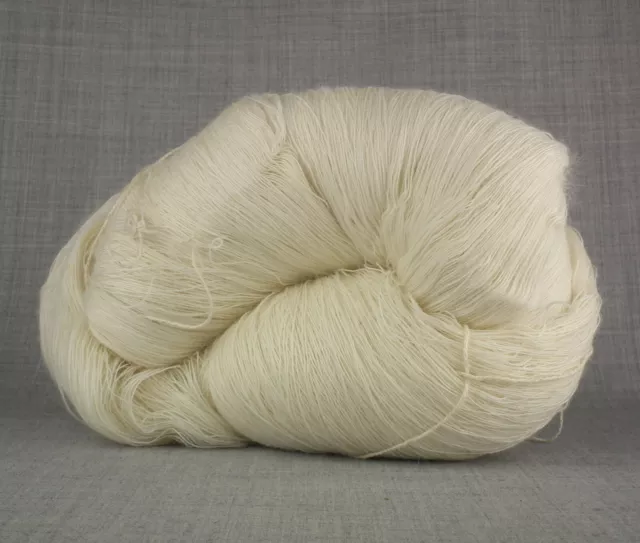 TRES GRANDES 500g * MARCADOS * HANKS SÚPER SUAVE MOHAIR MERINO HILO DE LANA CRUDO SIN TEÑIR