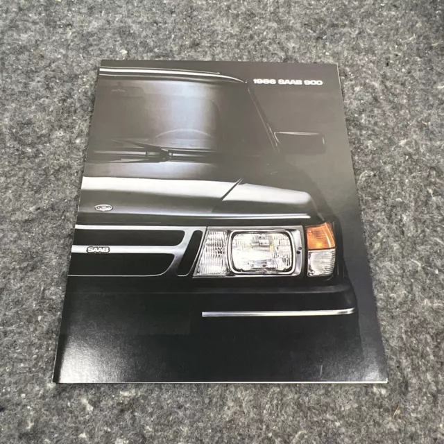 Original 1986 Saab 900 Dealer Showroom Sales Brochure Catalog Book