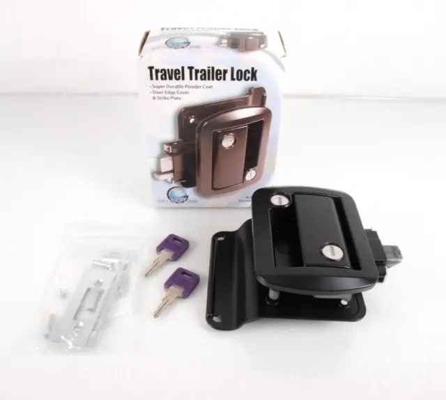 Travel Trailer Lock TTL-43610-2006 Global Link RV Camper Door Deadbolt with Keys