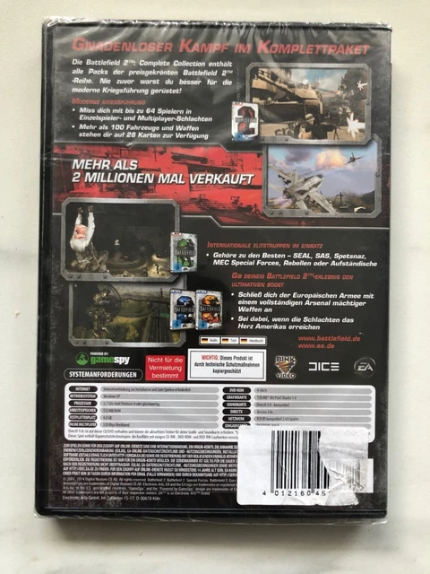 PC COMPUTER SPIEL Battlefield 2 Complete Collection NEU EUR 34,99 ...