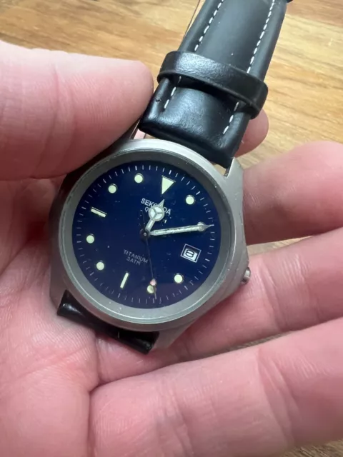 GENTS SEKONDA TITANIUM Wristwatch 3.99 PicClick UK