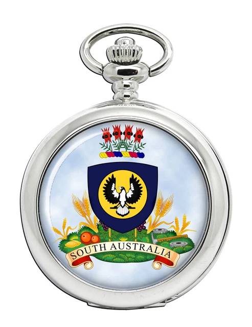 Montre à Gousset Acier Avec Blason De Nice - Modèle De Ville, Neuf Sans étiquette, Avec Chaîne