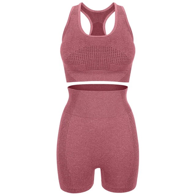 1 set abiti da yoga abiti da allenamento abiti da yoga due pezzi set da allenamento per