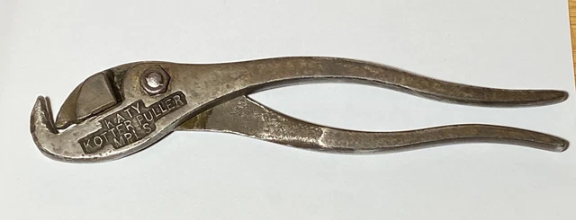 Antique Rare Hand Tool Katy Kotter Puller MPLS 1920’s Metal Pin Puller.
