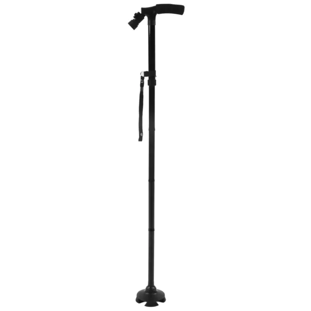 Folding Non-rewinding Light Crutches Five-Section Telescopic Crutches