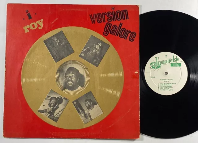 U Roy "Version Galore" Reggae LP Treasure Isle
