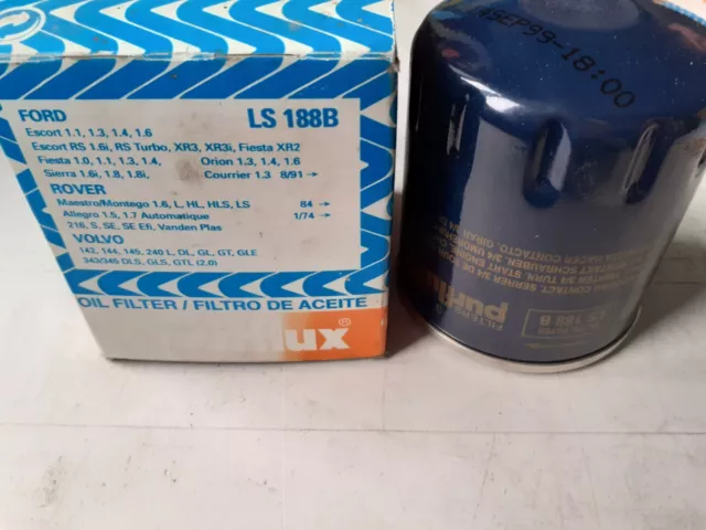  Purflux Ls188B Filtre à huile
