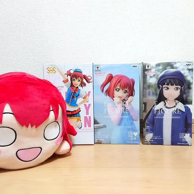 Love Live ! Ruby Kurosawa Jumbo Plush Figure Lot of 4 HAPPY PARTY TRAIN 3491