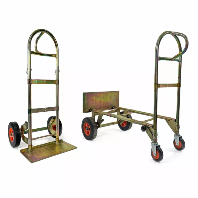 Zero Pro Hand Truck - Sack Barrow & Platform Trolley - Transport up to 500KG