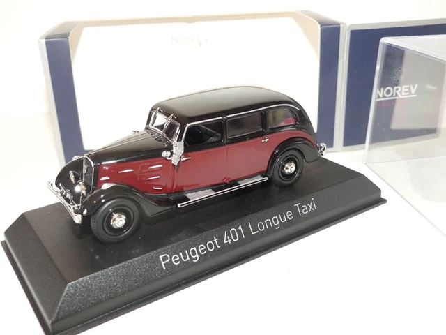 Miniature Peugeot 402 1935 - Dubray (Maubray) échelle 1:43 - Gris - Neuve (manque Vis)