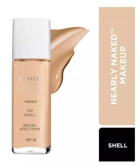 Revlon Nearly Naked Make Up Spf 20 – Shell (30 ml) Kostenloser Versand