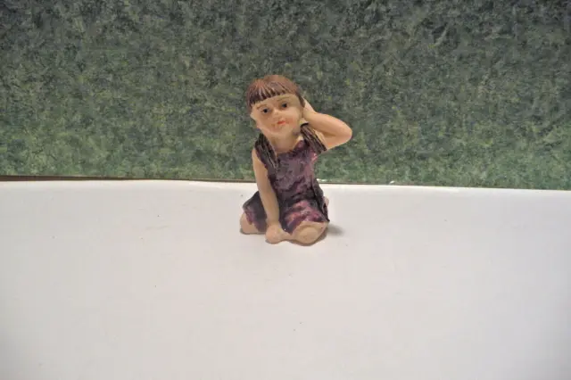 Dollhouse Miniature Doll  1:12" Scale Little Girl 2