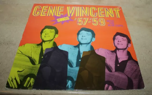 LP vinyle 33t /  Gene Vincent With The Blue Caps – Gene Sings Vincent '57-'59