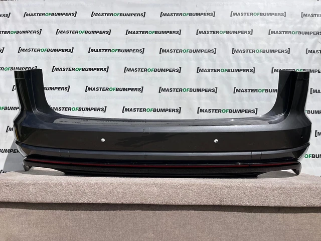 VW TOUAREG R Line Mk3 2018-2022 Rear Bumper Grey 6 Pdc Genuine [V18] £ ...