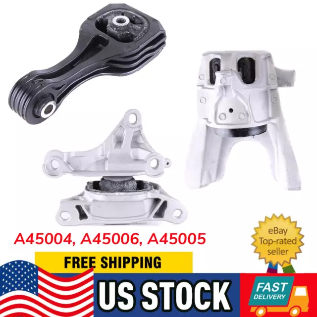 Set of 3 For Honda Civic 2016-2019 2.0L Engine Motor & Transmission Mount US