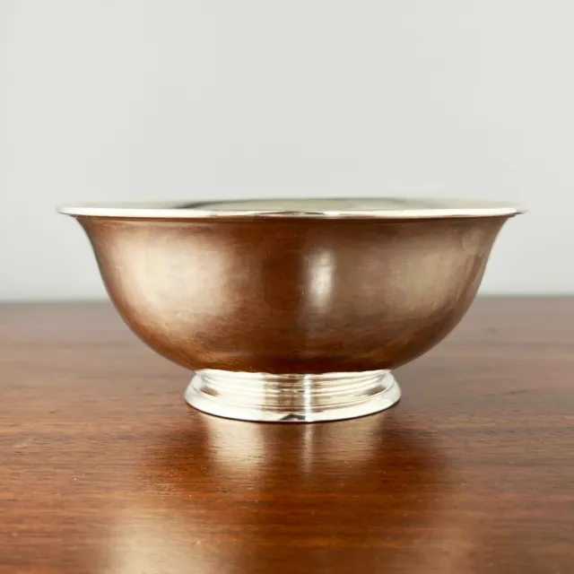 David Carlson / Arthur Stone Arts & Crafts Sterling Silver Bowl 1909-19 No Mono