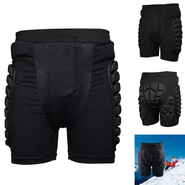 Hip Padded Shorts Protective Armor Butt Protector Skating Skiing Gear - MEDIUM