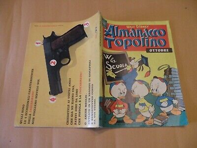 Almanacco Topolino 1966 N.10 Mondadori Disney Originale M.buono Bollini+Cedola