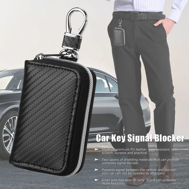 Keyless Schlüssel Schutzhülle Faraday Autoschlüssel Etui 2x