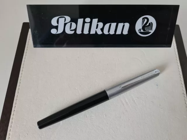 PELIKAN Pelikano Modell 3 "EF" Füllfederhalter Schulfüller schwarz EXPORT 1969