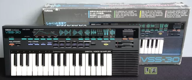 Yamaha VSS-30 Vintage 80's Portasound Digital Sampler Portable Keyboard In Box!