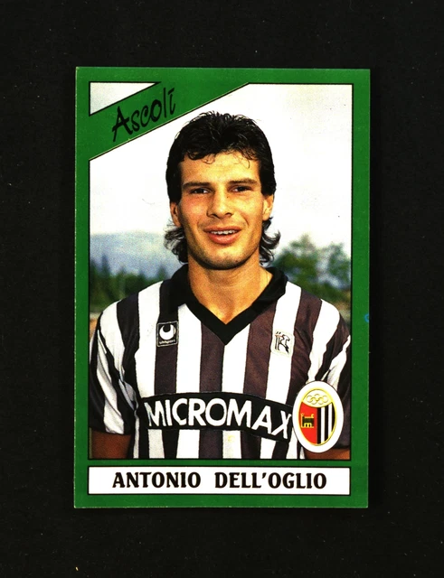 figurine CALCIATORI PANINI 1987 88 COMO ALBIERO n.61 scritta a penna