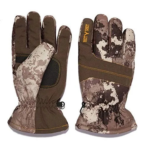HOT SHOT MEN'S RealtreeEdge Kodiak Touch Glove w/ Gore Camo