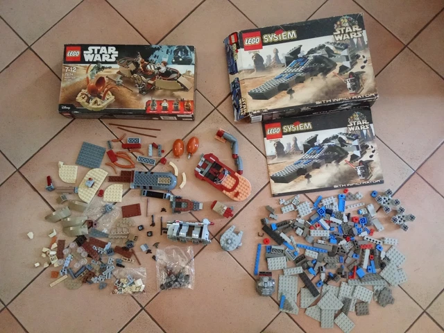 BOÎTE DE TRI LEGO valise années 80 boîte de tri rouge vintage EUR 26,00 - FR