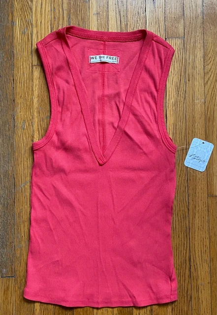 Free People We The Free Neria V-Neck Tank Top
