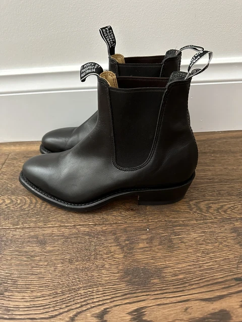 RM Williams Lady Yearling Boot - Black