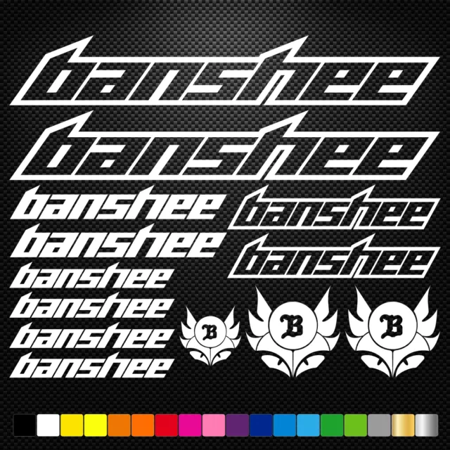 Convient à Banshee 13 Stickers Autocollants Adhésifs - Vtt Velo Mountain Bike Dh