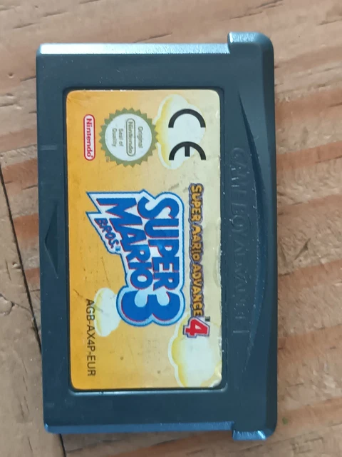 Jeu Game Boy Advence GBA Super Mario 3