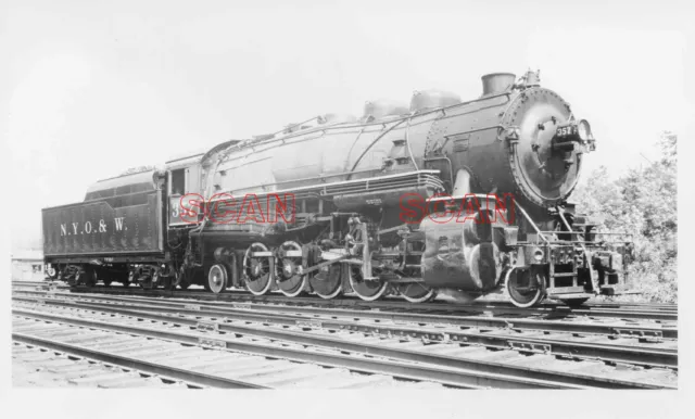 1B295  Rp 1936 Ontario & Western Railroad 2-10-2 Loco #357 Summitville Ny