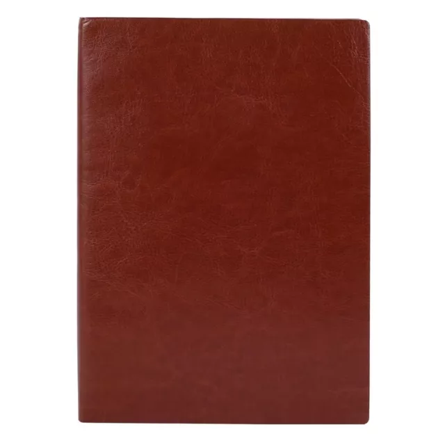 2X(Cuaderno de  de la PU de cubierta suave aleatorio de 6 colores Diar6158