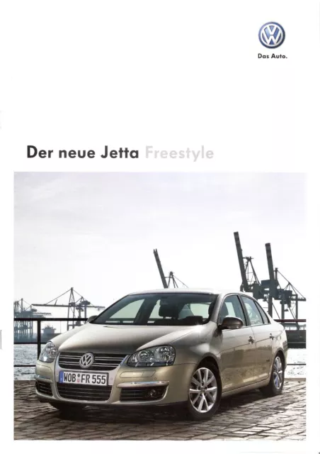 Prospekt / Brochure VW Jetta Freestyle 06/2009 mit Preisliste