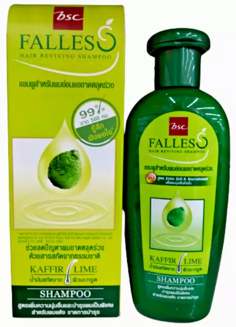 Falles Hair Reviving Shampoo Kaffir lime for weak damaged and falling hair 180ml