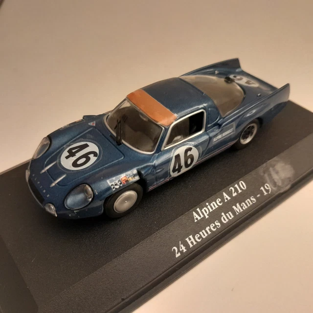 Diecast model cars Alpine A210 1/43 Spark No.46 24h Le Mans 1967
