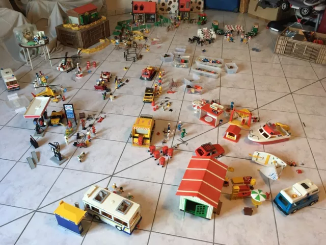 GROS LOT DE PLAYMOBIL VINTAGE années 80 plusieurs scènes disponibles