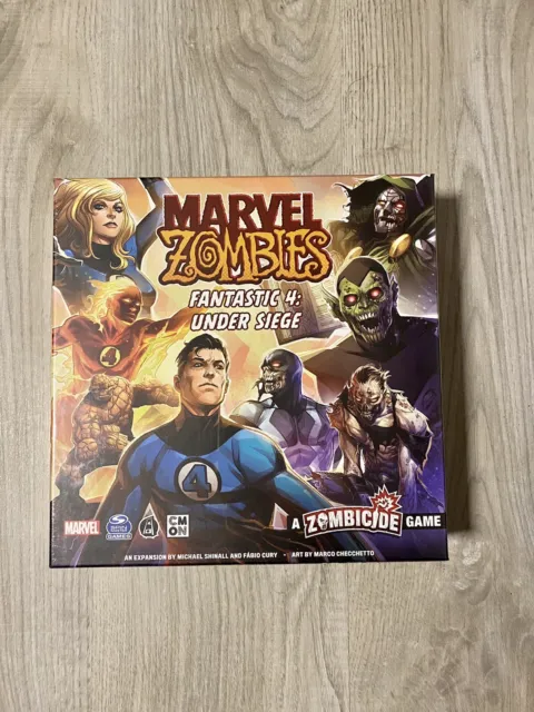 Zombicide Marvel Zombies Fantastic 4 Under Siege Kickstarter Edition Brettspiel