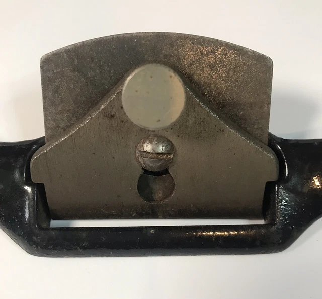 Vintage Stanley No. 51 Spoke Shave Flat Bottom 10" Made in USA 3