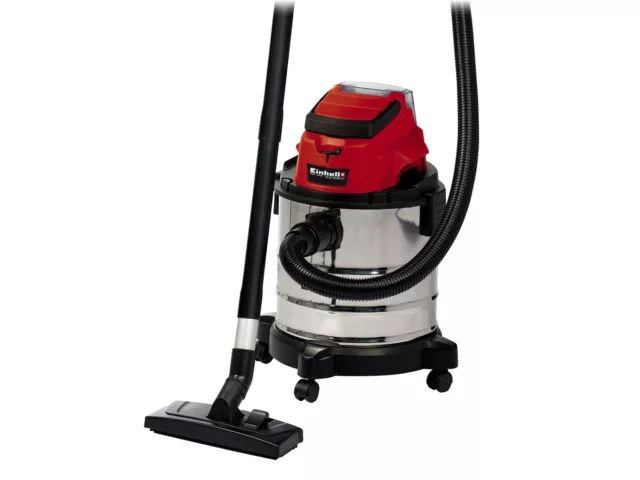 Einhell TC-VC 18/20 Li S-Solo Wet & Dry Vacuum Cleaner 20 litre 18V Bare Unit