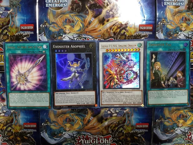 Yu-Gi-Oh The Grand Creators 1st Edition Super, Ultra & Rare- YOU PICK!