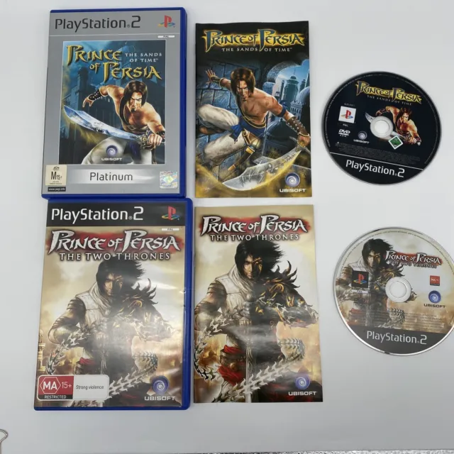 GAME PS2 PRINCE of Persia The Sables Of Time Platinum PLAYSTATION