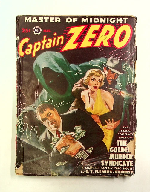 Captain Zero Pulp Mar 1950 Vol. 1 #3 FR/GD 1.5