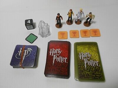 RARE 2005 Harry Potter TriWizard Maze Board Game Playing Pieces Lot Figures