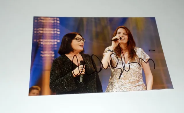 Nana Mouskouri, Original Signed Photo IN 5 1/8x7 1/8in (Bo