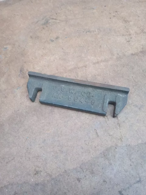 O.S.WALKER Co. END SIDE STOP RAIL PLATE STOP MAGNETIC CHUCK SURFACE GRINDER