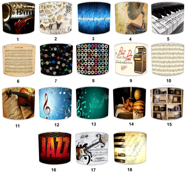 Musical Instruments Piano Lampshades To Match Wallpaper Sheet Music Wall Murals